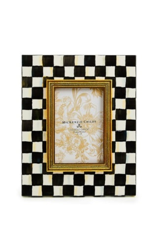 courtly check 4" x 6" frame