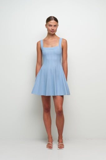 Simkhai - INDIE KNIT MINI DRESS - Tidepool