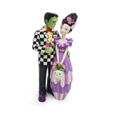 MacKenzie-Childs - glam 'o' ween frankie & bride figurine
