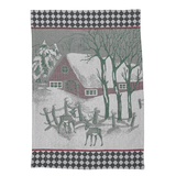 new england jacquard dish towel