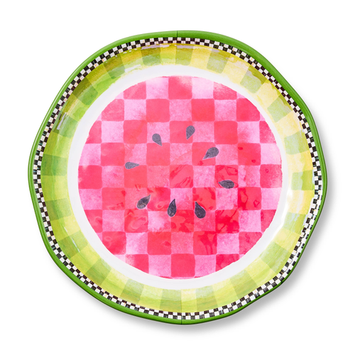 watermelon melamine large platter