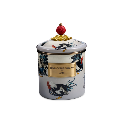 MacKenzie-Childs - henhouse small canister