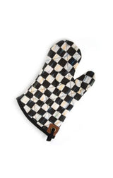 courtly check bistro oven mitt