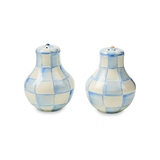 Mackenzie Childs - Sky Check Salt & Pepper Shakers