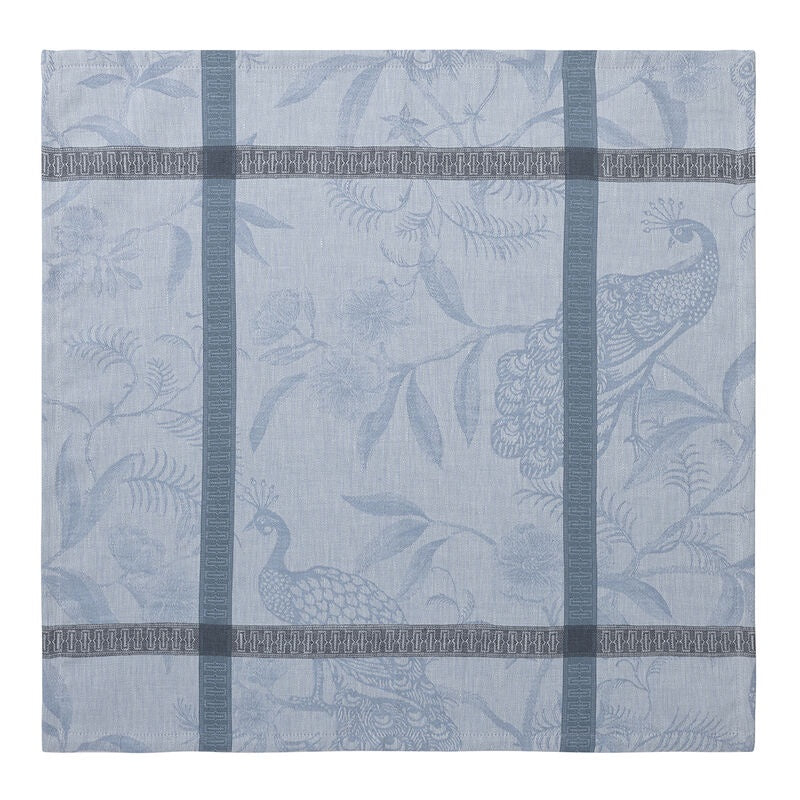 Le Jacquard-Francais - A L'ORANGERIE - Napkin 22x22 - Chardon Blue