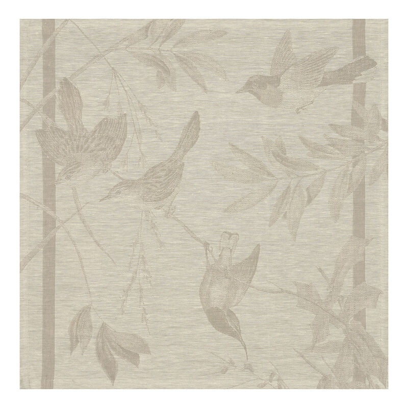 Le Jacquard-Francais- Voliere - Beige- Napkin