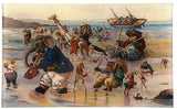 John Derian - Ship Wreck 1907 7 x 11.5" Rect. Tray