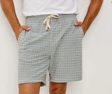 Rails - Men's Nova Short - Silverline Blue Grid