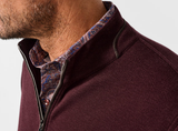 David Donahue - Smythson Quarter Zip - Cabarnet