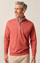Johnnie O - Sully Quarter Zip - Snapper