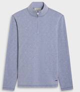 Bugatchi - Quarter Zip Pullover - Steel