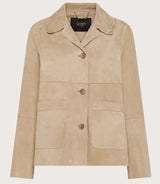 Seventy - Lightweight Suede Jacket - Beige