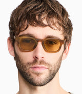 Giorgio Armani - Unisex Pillow Sunglasses - Brown AR8254U