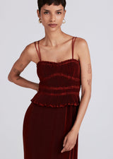 Derek Lam 10 Crosby - Brisha Dress - Terracotta