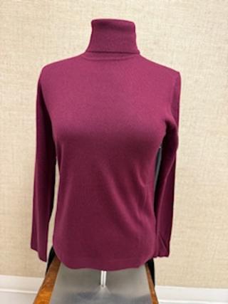 Purotatto - Turtle Neck Sweater Maroon