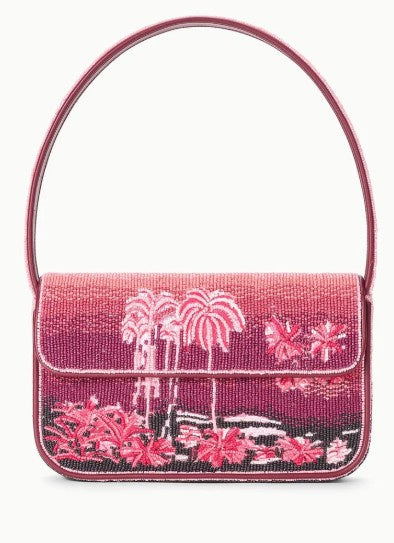 STAUD - Tommy Beaded Bag - California Clouds