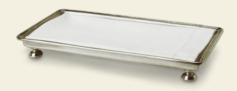 MATCH - Footed Guest Towel Tray 9.7" L X 5.3" W X 1.3" H - 1248.0