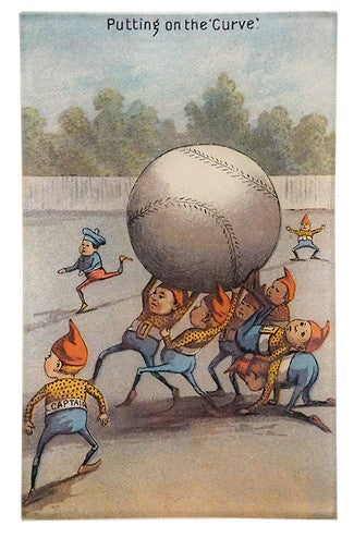 John Derian - Tray - 5 x 8 - Putting on the Curve