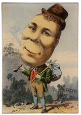 John Derian - Tray - 4.5 x 6.5 - A Potato Faced Man