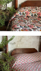 John Derian - JEANETTE FARRIER - King Bedding Reversible - Une Perse