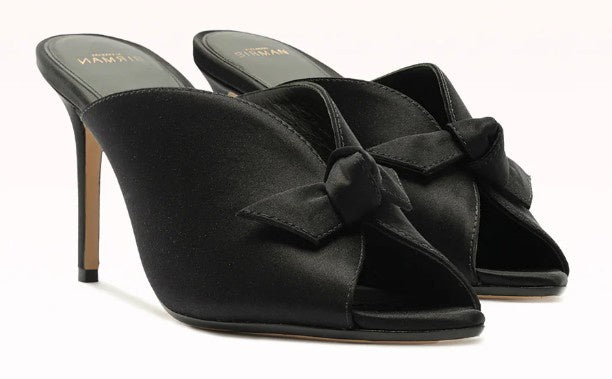 Alexandre Birman - Clarita Vamp 85 Satin - Black