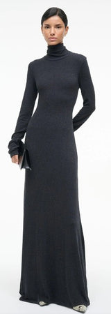 STAUD - Vanya Dress - Charcoal