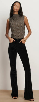 Veronica Beard Beverly Skinny Flare - Black