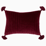 John Robshaw Velvet Berry Kidney Pillow SHAM ONLY