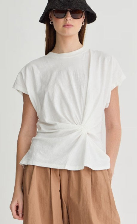 A Piece Apart - Volta Twist Top - Cream