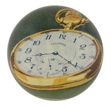 John Derian - Dome Paperweight - Pocket Watch
