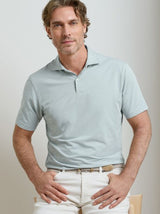 Peter Millar - Albatross Cotton-Blend Piqué Polo - Light Willow