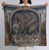 Sabina Savage - The Wolf You Feed Silk Twill - Square (35")