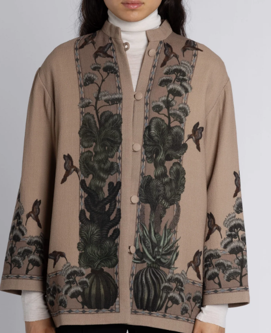 Sabina Savage - The Wolf You Feed Wool lounge Jacket