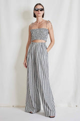 Apiece Apart - Suerte Wide Leg Pant - Espana Stripe