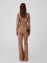 Sfizio - Jacket with Belt - Winter Camel