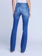 L'Agence - Ruth High Rise Straight Jean - Cambridge