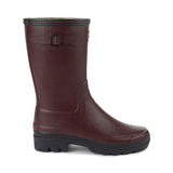 Le Chameau - Giverny Bottillon Jersey Lined Boot - Cherry