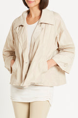 Planet - Nylon Swing Jacket - Sand