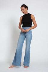 Askk - Brighton Wide Leg Jeans - Keel Over