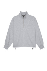 Rails - Bea Quarter Zip - Heather Grey Heather Grey