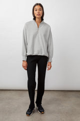 Rails - Bea Quarter Zip - Heather Grey Heather Grey