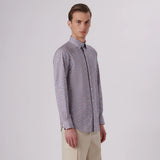 Bugatchi - James Floral Print Ooohcotton Shirt - Caramel