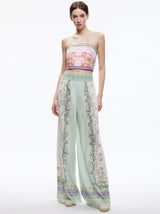 Alice and Olivia - Alabama Palazzo Pant - Floral Fest