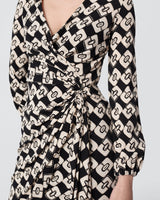 DVF - Toronto Dress - Paisley Chainlink