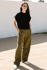 Apiece Apart - Manon Trouser - Olive Pit