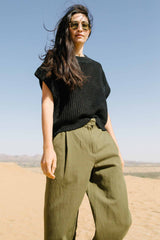 Apiece Apart - Manon Trouser - Olive Pit