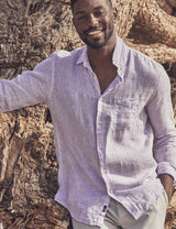 Faherty - Linen Laguna Long Sleeve Shirt