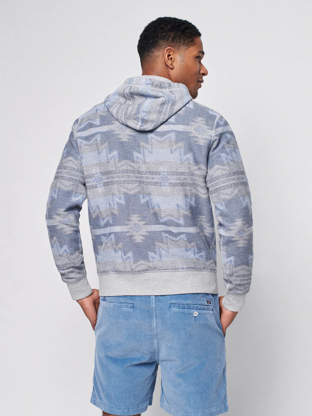 Faherty - Doug Good Feather Hoodie - Arctic Star
