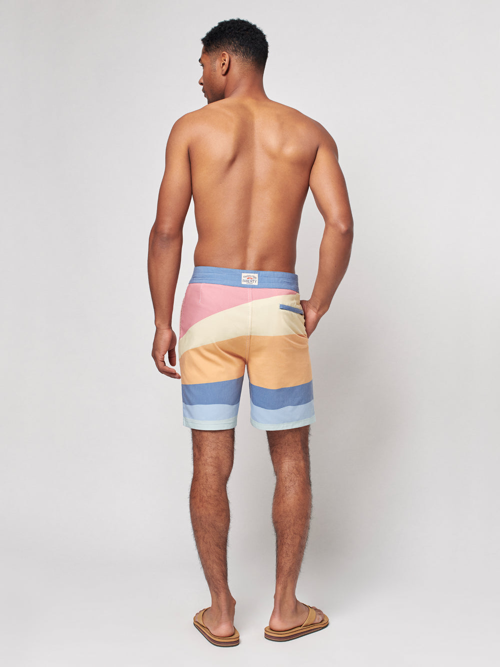 Faherty - Soleil Board Short Swimsuit - Sun & Wave