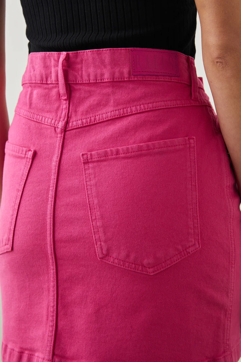 Rails - Canyon Denim Skirt - Hibiscus